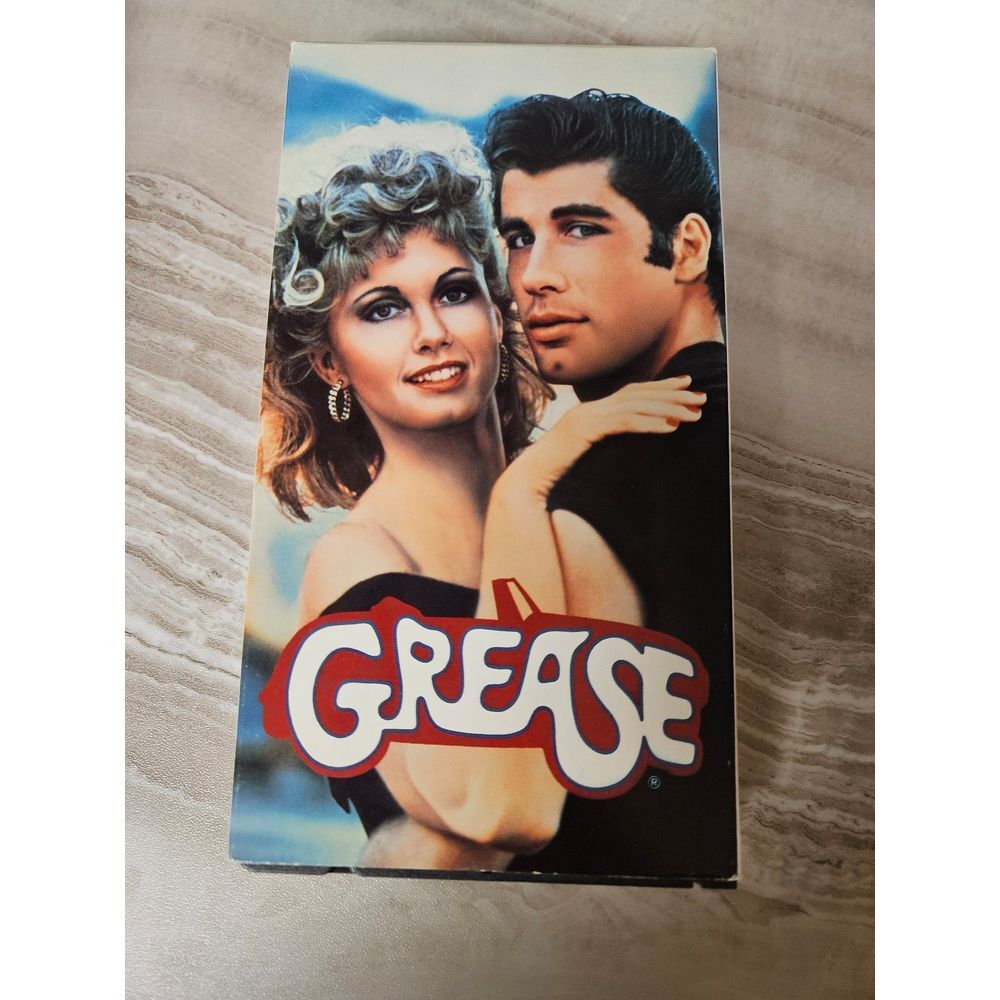 Grease John Travolta‎ VHS Tape